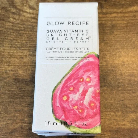 Glow Recipe Guava Vitamin C Bright - Eye Gel Cream 0.5 oz - Picture 7 of 7